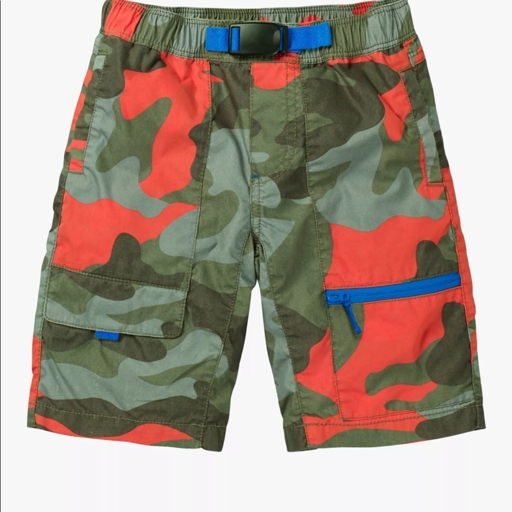 Boden Boys Pull-On Techno Camoflague Shorts 12Y